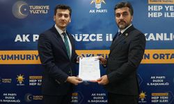 MUSTAFA CANTAŞ, DÜZCE BELEDİYE MECLİS ÜYELİĞİNE MÜRAACAT ETTİ