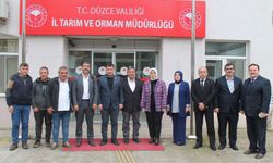 DÜZCE VEKİLİ VE TARIM MÜDÜRÜ FINDIK TOPLANTISI GERÇEKLEŞTİRDİ