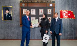 DÜZCE EMNİYET MÜDÜRLÜĞÜNDE BAŞARILI PERSONELLER ÖDÜLLENDİRİLDİ