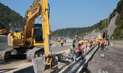 BOLU DAĞI TÜNELİ'NDE HEYELAN RİSKİNİ KALDIRMAK İÇİN ÇALIŞMALAR DEVAM EDİYOR