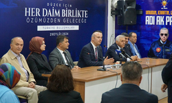 AK PARTİ GENEL BAŞKAN YARDIMCISI ÖMER İLERİ DÜZCE’DE