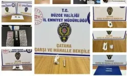 DÜZCE EMNİYETİ'NDEN OPERASYON DALGASI: 22 ARANAN YAKALANDI