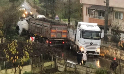 MELENAĞZI’NDA KORKUTAN KAZA: TEHLİKELİ YOL DEVAM EDİYOR