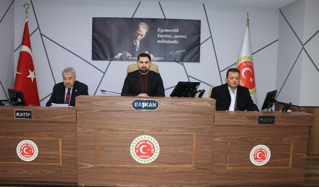 İL GENEL MECLİSİNDE GÜNDEMDEKİ MADDELER GÖRÜŞÜLDÜ