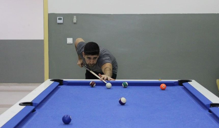 YURTLAR ARASI POOL BİLARDO TURNUVASI GERÇEKLEŞTİRİLDİ