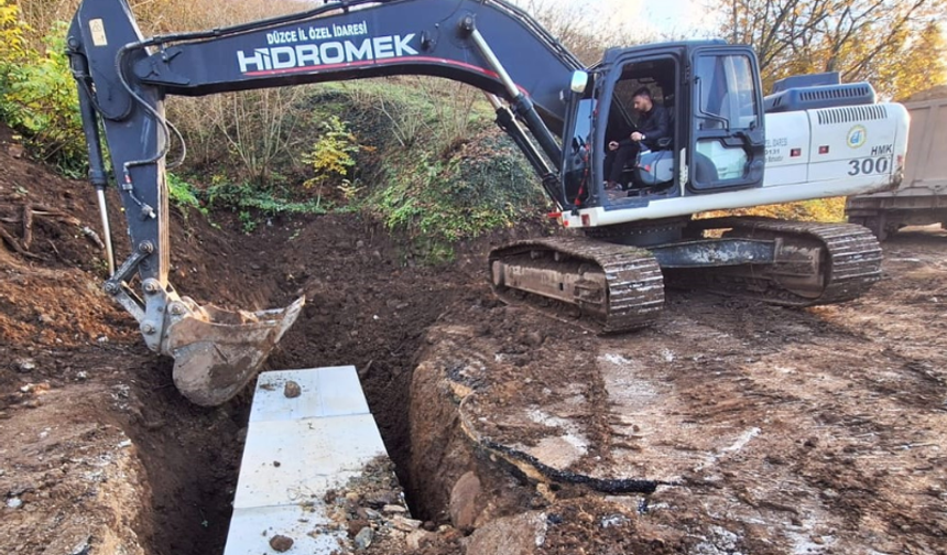 HAMAMÜSTÜ'NDE KUTU MENFEZ ÇALIŞMASI TAMAMLANDI