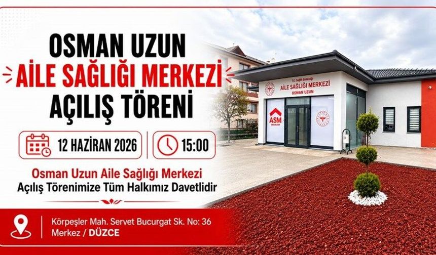 İŞ İNSANI KARDEŞLERİN YAPTIRDIĞI SAĞLIK OCAĞI AÇILIYOR.