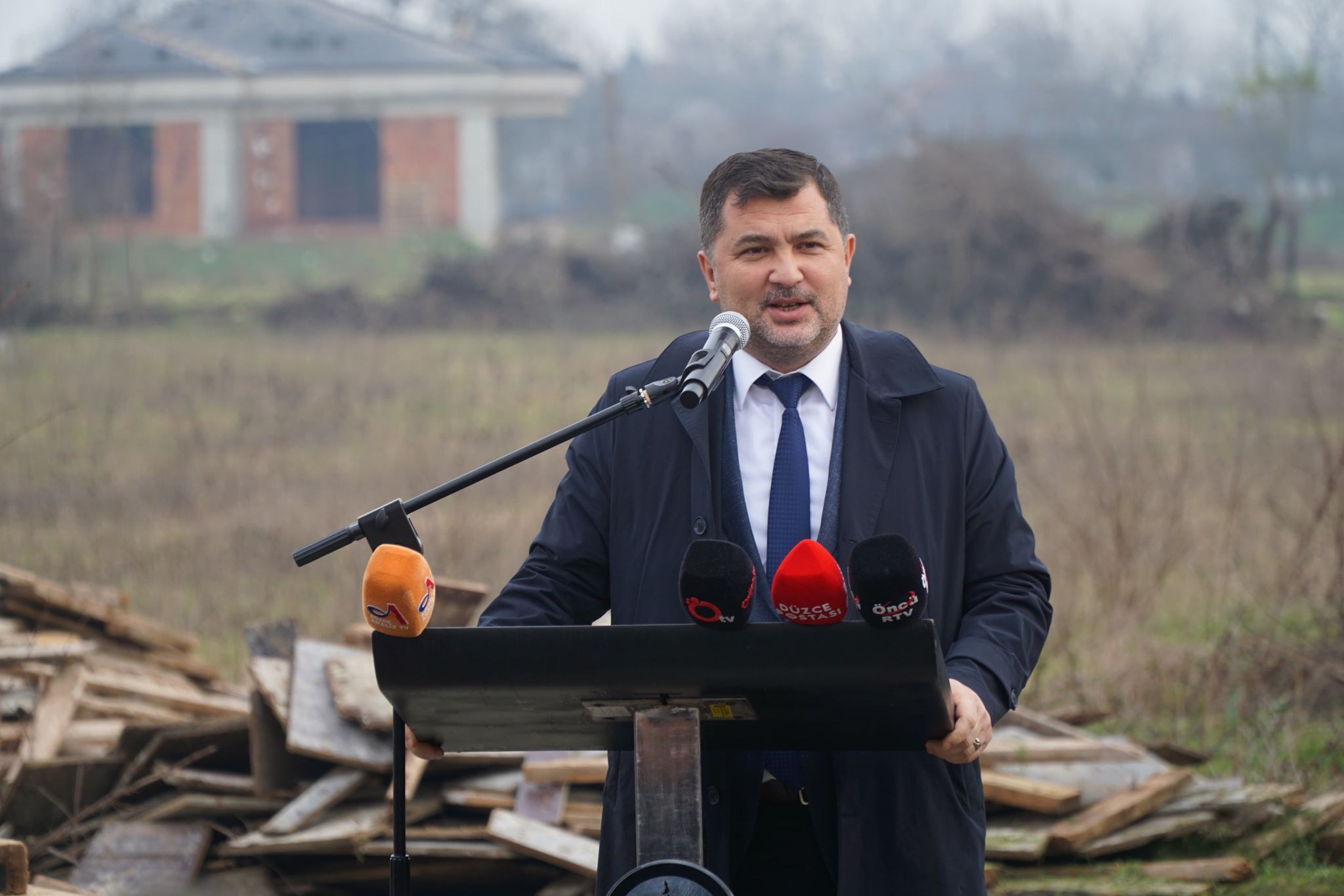 ERCAN ÖZTÜRK, DÜZCE ADİGE KÜLTÜR DERNEĞİ BÜNYESİNDE KÜLTÜR MERKEZİNİN TEMEL ATMA TÖRERİNE KATILDI