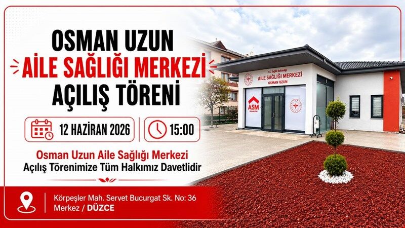 İŞ İNSANI KARDEŞLERİN YAPTIRDIĞI SAĞLIK OCAĞI AÇILIYOR.